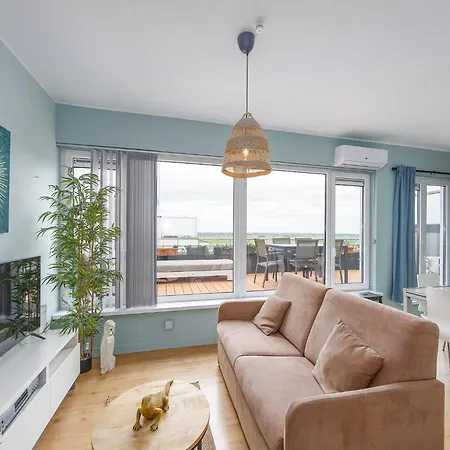 Rooftop Apartment In Blankenberge By The Beach Apartamento Middelkerke